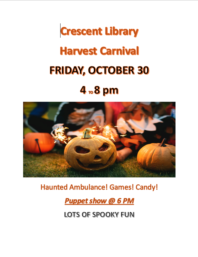 Spooky Fun at the Crescent Library!