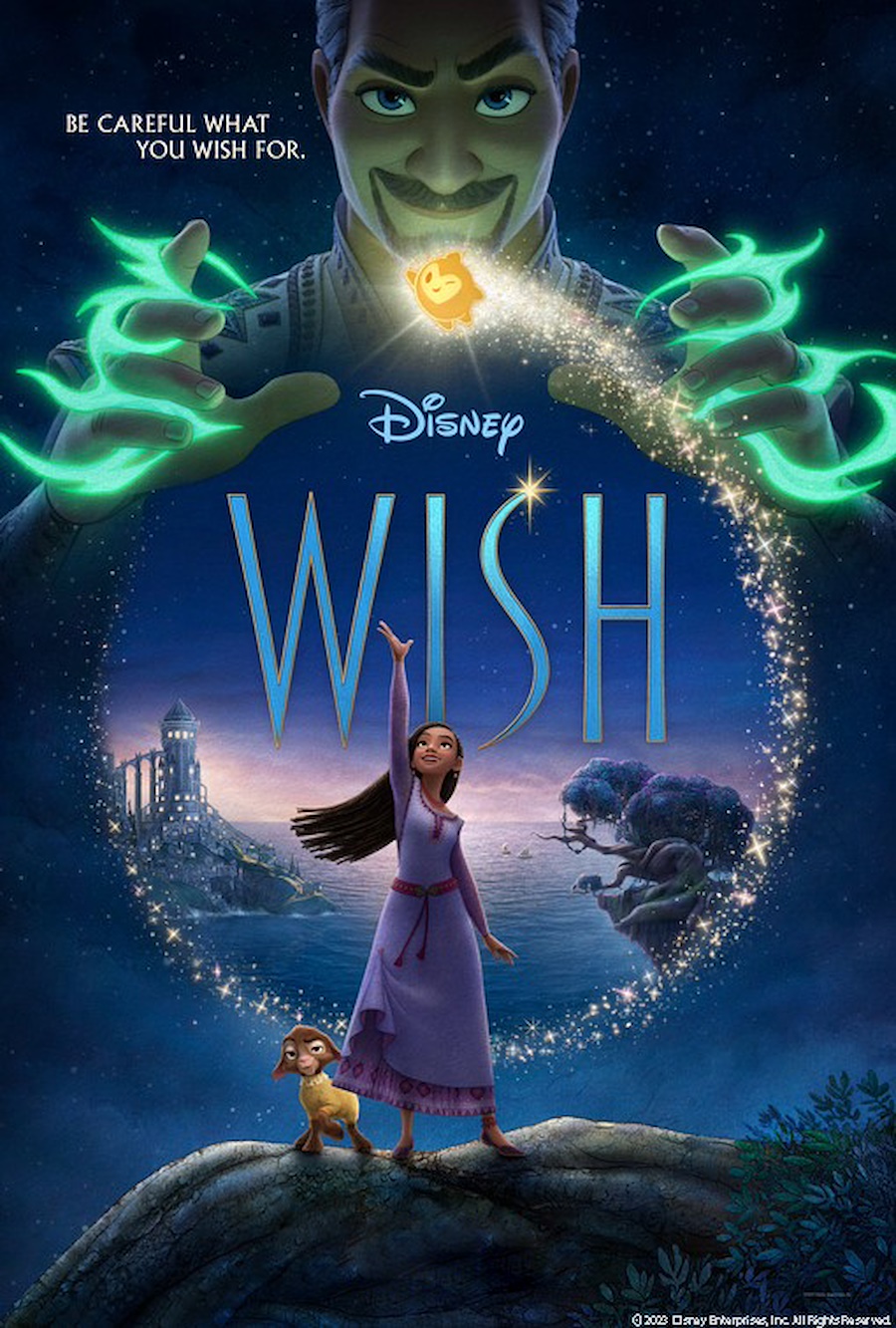 Poster for Disney movie "Wish"