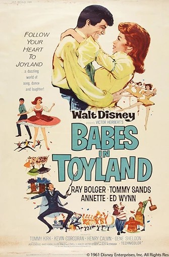 Babes In Toyland (c)1961 Disney Enterprises Inc.