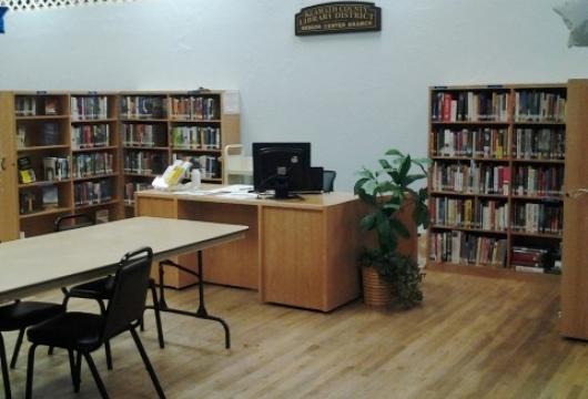 Library Branch inside the Senior Center