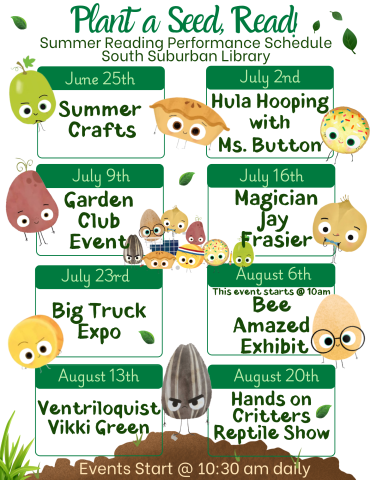 SRP Performance Schedule 2026