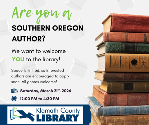 Local Author Event at the Klamath Falls Library